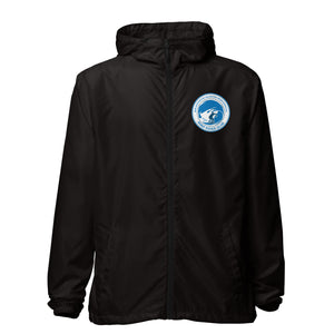 BCCHS Surf Club Unisex lightweight zip up windbreaker