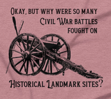 Civil War Sites - Unisex t-shirt