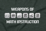 Weapons of Math Instruction - Unisex t-shirt