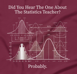 Did You Hear The One About The Statistics Teacher? - Unisex t-shirt