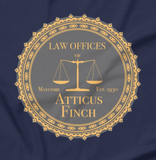 To Kill a Mockingbird - Law Offices of Atticus Finch - Unisex t-shirt