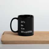 It's in the SYLLABUS Mug - black