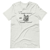 Incomplete Sentences - Unisex t-shirt