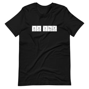 Oh Snap - Periodic Table Tiles Unisex t-shirt