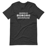 Weapons of Math Instruction - Unisex t-shirt