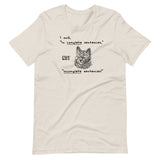 Incomplete Sentences - Unisex t-shirt