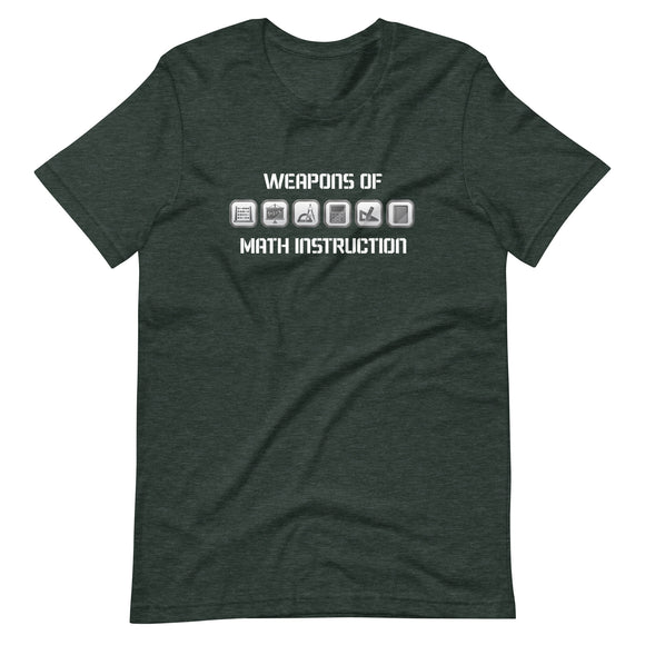 Weapons of Math Instruction - Unisex t-shirt