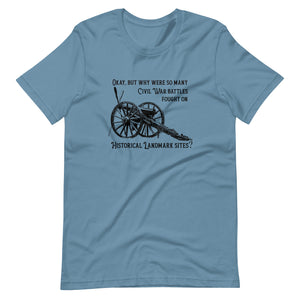 Civil War Sites - Unisex t-shirt