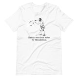 History Was Much Easier For Neanderthals - Unisex t-shirt