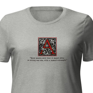 The Scarlet Letter - Women’s relaxed tri-blend t-shirt