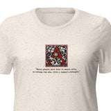 The Scarlet Letter - Women’s relaxed tri-blend t-shirt