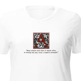 The Scarlet Letter - Women’s relaxed tri-blend t-shirt